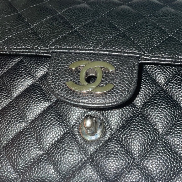 Chanel Caviar Quilted Classic Medium Flap - Picture 13 of 15